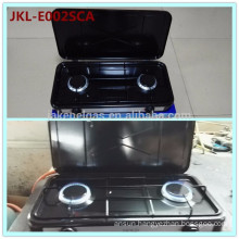 Euro type simple gas cooker stove 2 burner